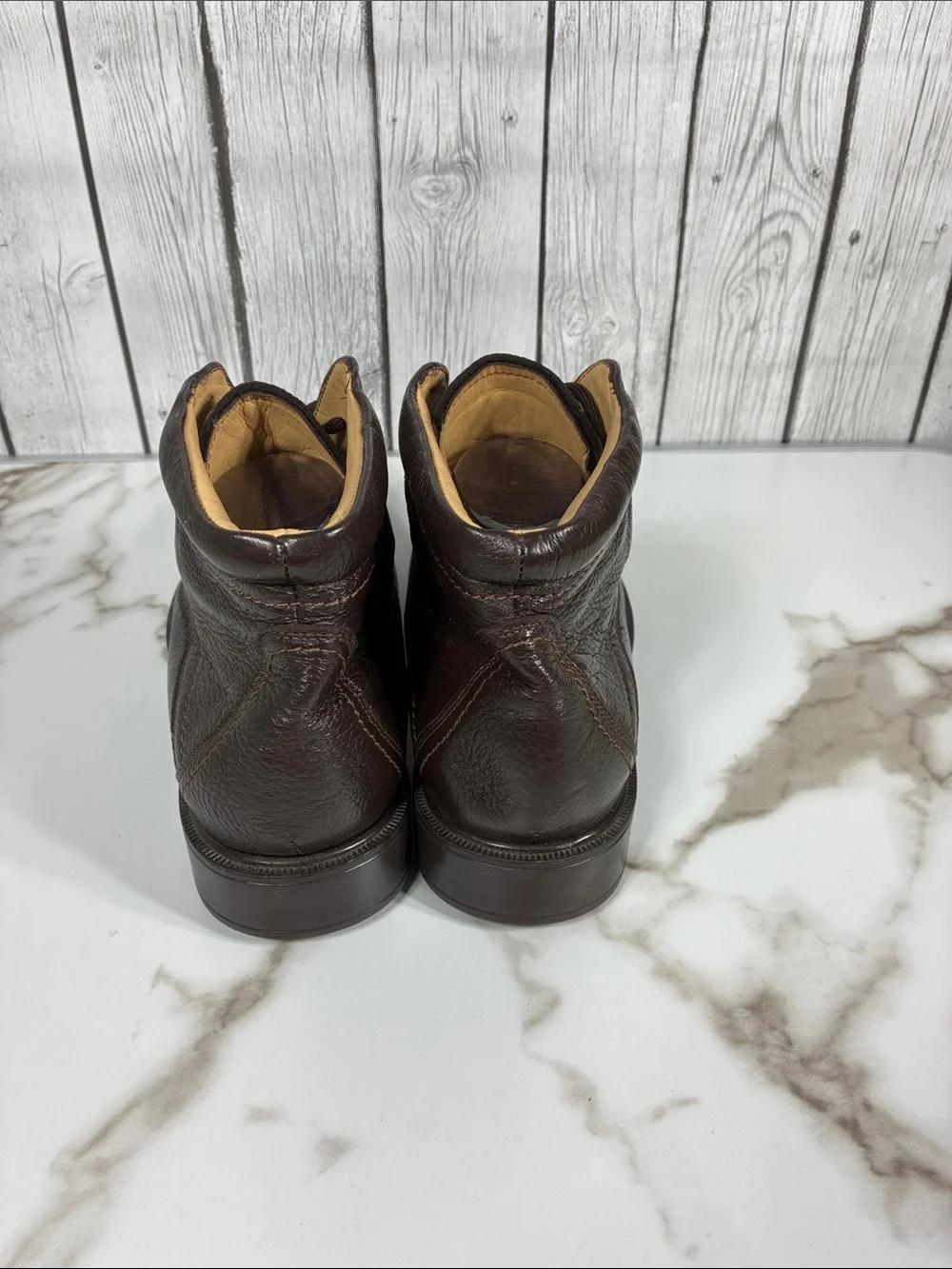 Bond Imperial| Men's Classic Brown Lace-Up Boots